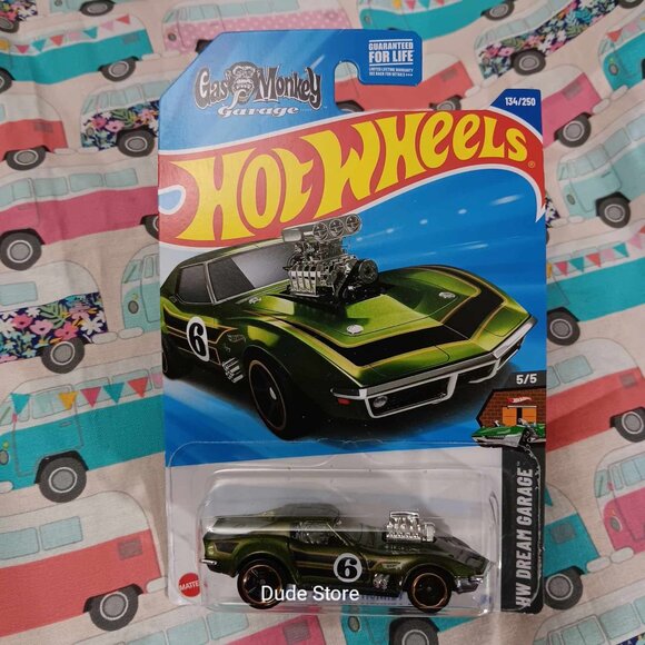 Hot Wheels - '68 Corvette: Gas Monkey Garage -#5/5 -2024 Edition - #134/250 - Picture 1 of 3